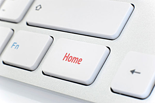 现代,白色,键盘,红色,文字,家