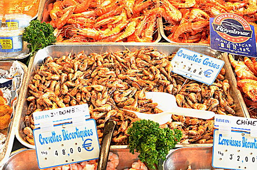 虾,市场