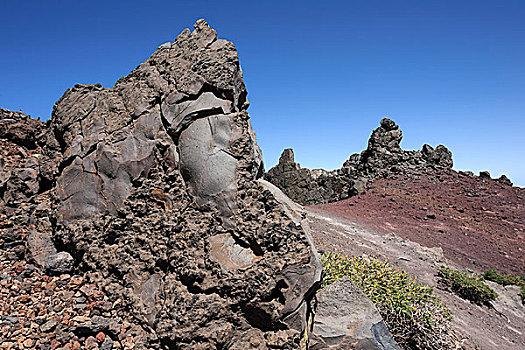 火山岩,玄武岩,柱子,帕尔玛,加纳利群岛,西班牙,欧洲