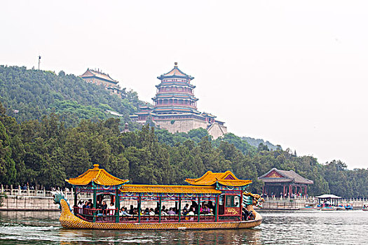 北京颐和园船