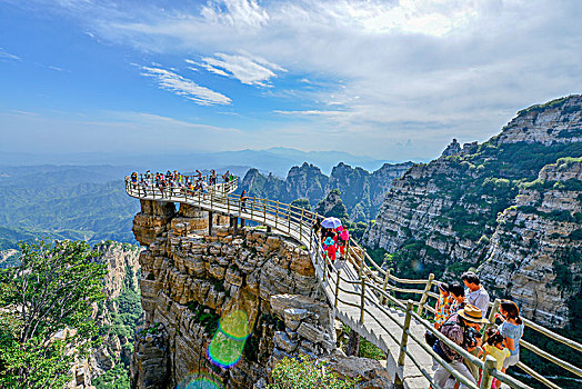 中国,河北,白石山景观