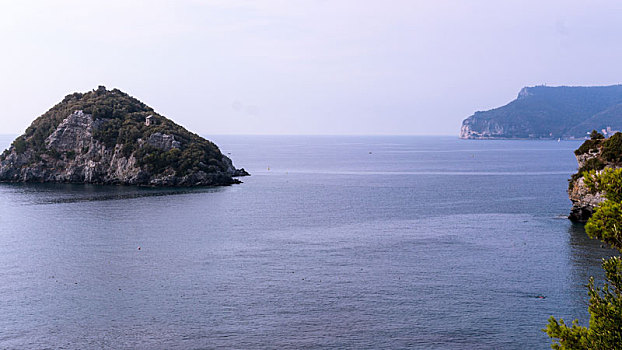 风景,岛屿,意大利