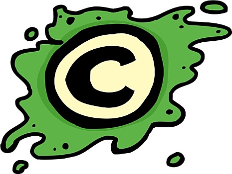绿色,版权