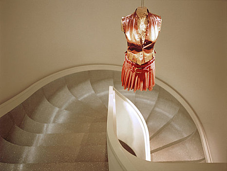 展示室,伦敦,2002年,表面,楼梯,假人