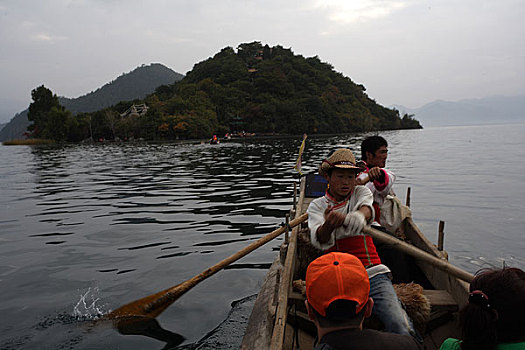 云南丽江泸沽湖