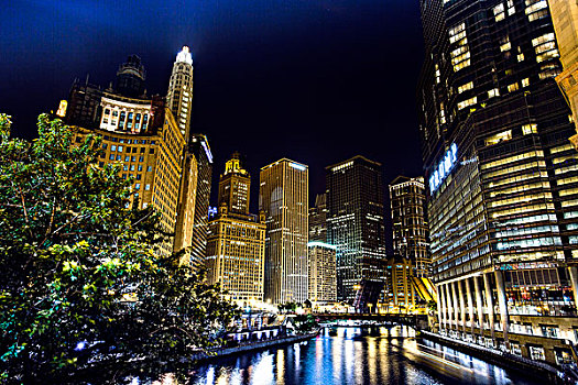 芝加哥夜景