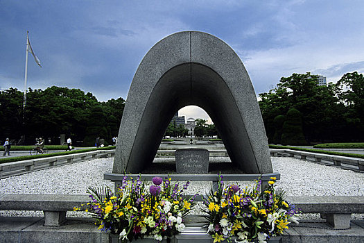 日本,广岛,平和,纪念公园,二战,纪念,原爆圆顶,背景