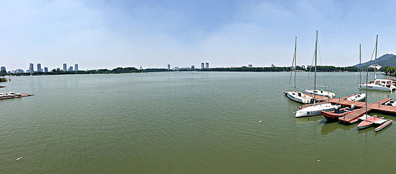 南京玄武湖风景区帆船俱乐部