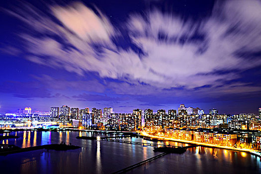 大庆城市夜景