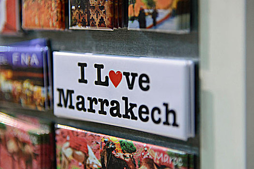 非洲,摩洛哥,玛拉喀什,喜爱,电冰箱,磁体,旅游,店