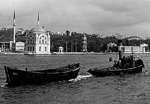 土耳其,伊斯坦布尔,船,水上