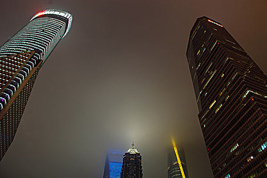 夜上海,上海夜景,陆家嘴