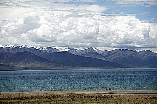 西藏当雄纳木措湖