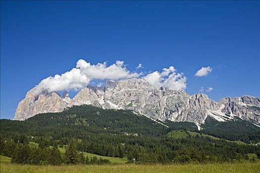 山脉,阿尔卑斯山,多罗迈特,白云岩,南蒂罗尔,意大利,欧洲