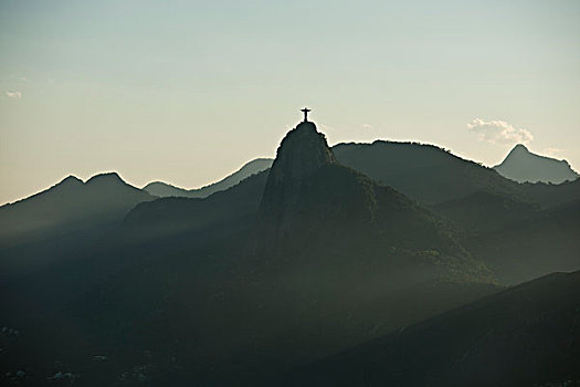 耶稣,救世主,耶稣山,里约热内卢,巴西