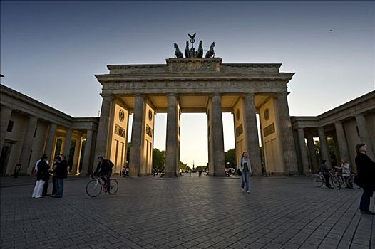 勃兰登堡门,柏林,德国,欧洲