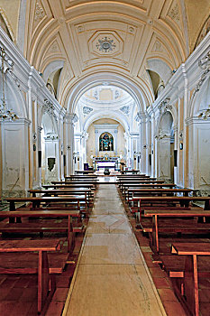 教堂,玛丽亚,世纪,那不勒斯,坎帕尼亚区,意大利,欧洲