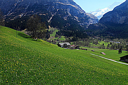 瑞士小镇风景