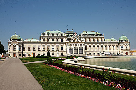 austria,维也纳,美景宫