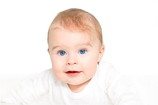 头像,蓝眼睛,婴儿
