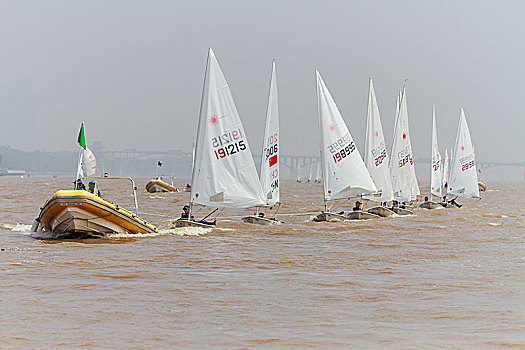湘江,橘子洲头,长沙国际帆船赛