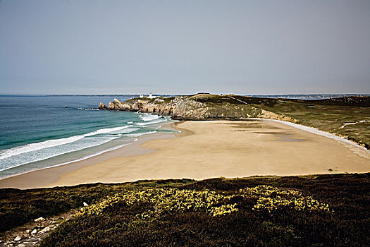海滩,暸望,第二次世界大战,海岸,法国