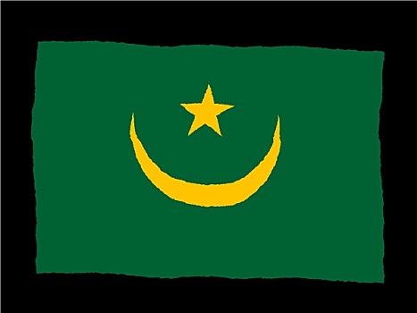 旗帜,毛里塔尼亚