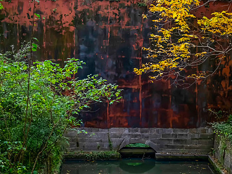 江苏省南京钟山风景名胜区－明孝陵冬景