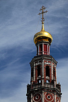 欧洲,俄罗斯,莫斯科,钟楼,寺院