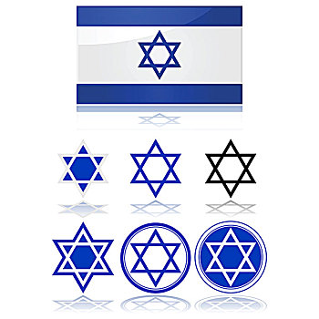 旗帜,以色列,大卫之星
