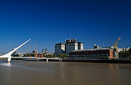 建筑,水岸,布宜诺斯艾利斯,阿根廷
