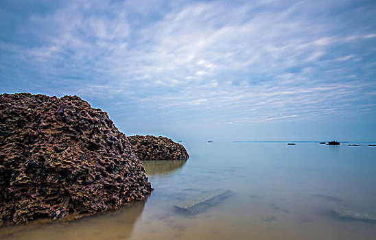 清晨的海滩