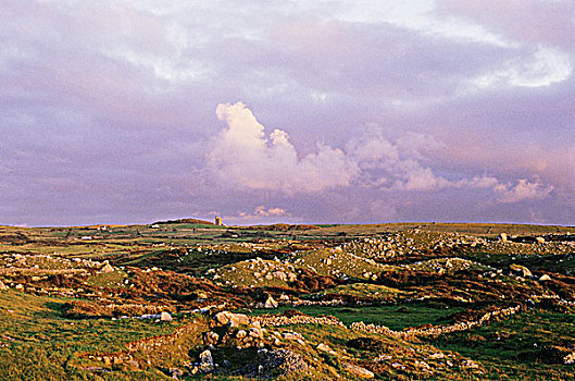 爱尔兰,克莱尔郡,城堡,背景