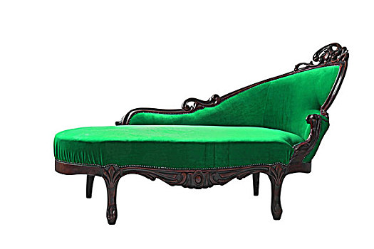 奢华,绿色,沙发