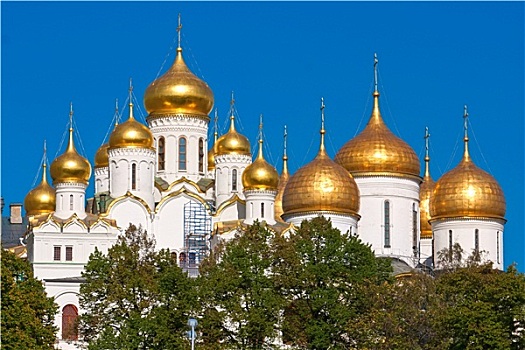 莫斯科,克里姆林宫,大教堂