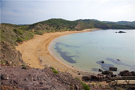 海滩,米诺卡岛