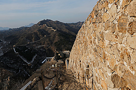 北京司马台长城冬韵