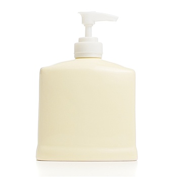 肥皂,瓶子,隔绝,白色背景