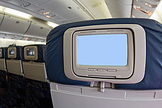 航空公司,录像,显示屏,座椅