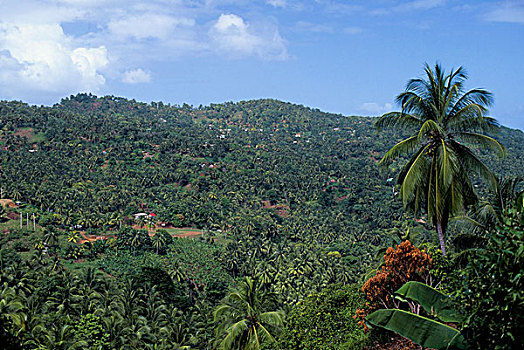 多米尼加,岛屿,景色