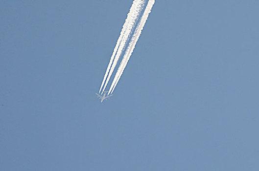 飞行云,左边,客机