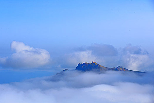 云上长白山天文峰