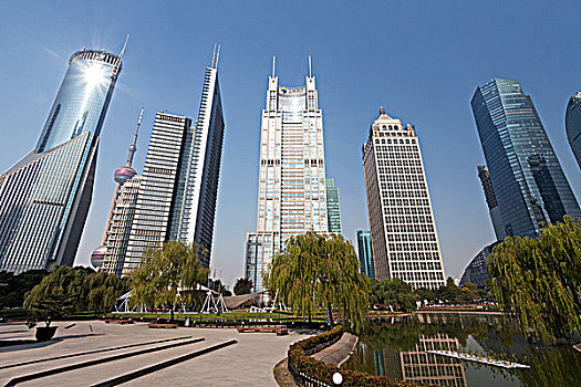 上海浦东中心绿地