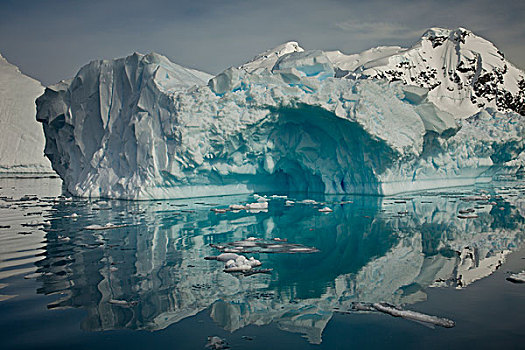 冰山,天堂湾,南极半岛,南极