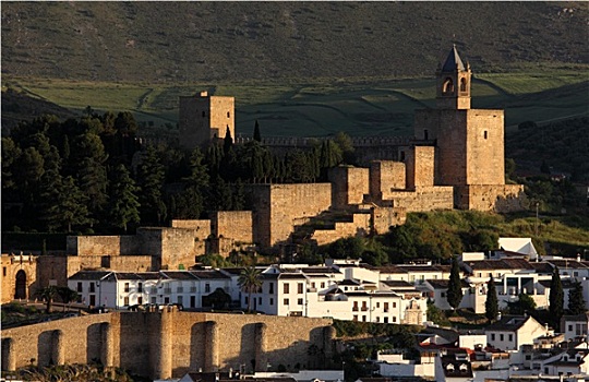 摩尔风格,城堡,阿尔卡萨瓦城堡,安提奎尔,安达卢西亚,西班牙