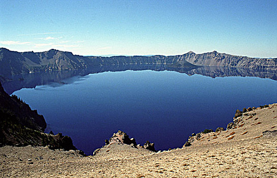 火山湖,俄勒冈,美国