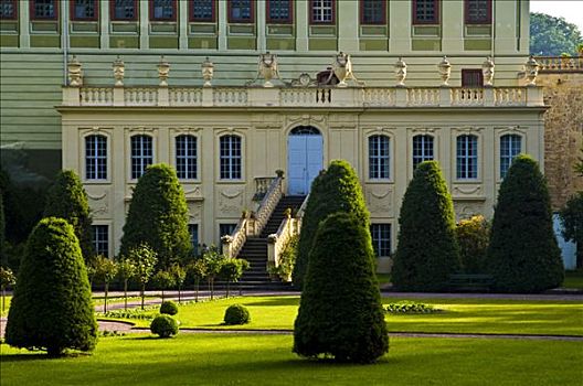 花园,城堡,德累斯顿,萨克森,德国