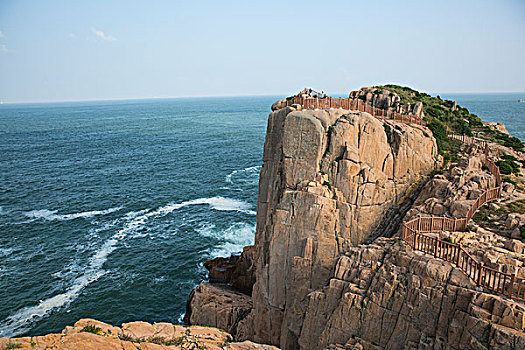 枸杞岛舟山岛屿海边渔船