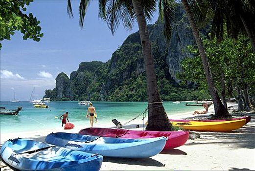 独木舟,租赁,苏梅岛,泰国