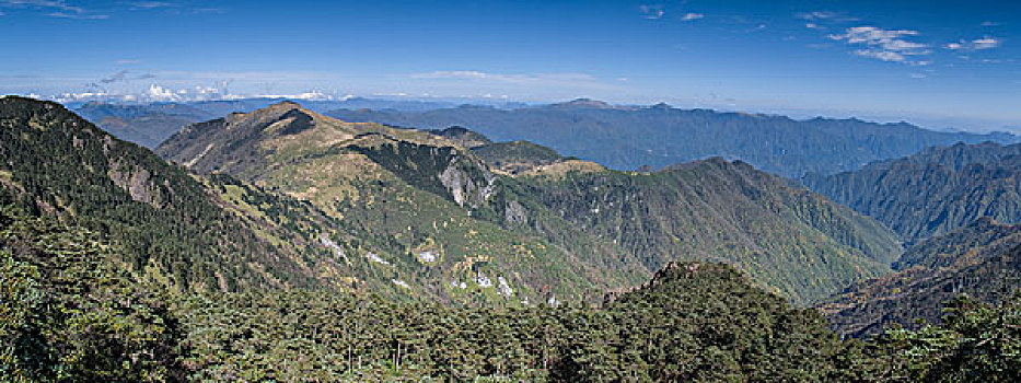 神农架神农顶景区初秋